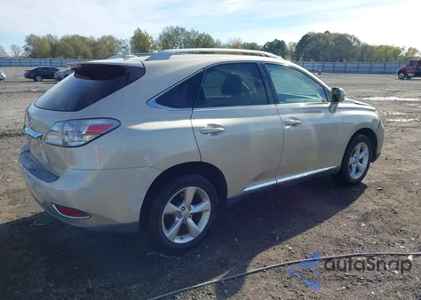 2011 Lexus Rx 350 z USA, uszkodzony, nr VIN 2T2BK1BA6BC111381